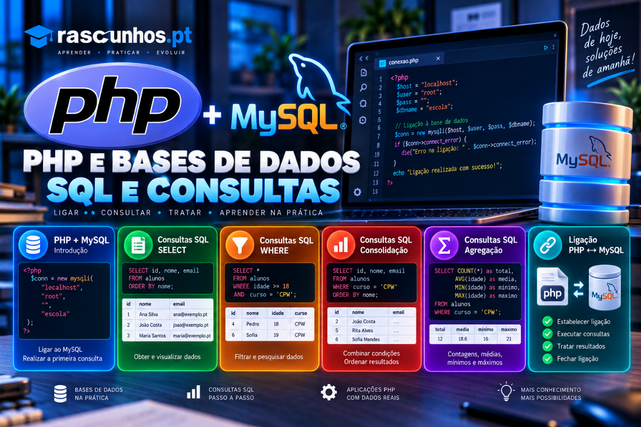 05 - PHP e Bases de Dados — SQL e Consultas