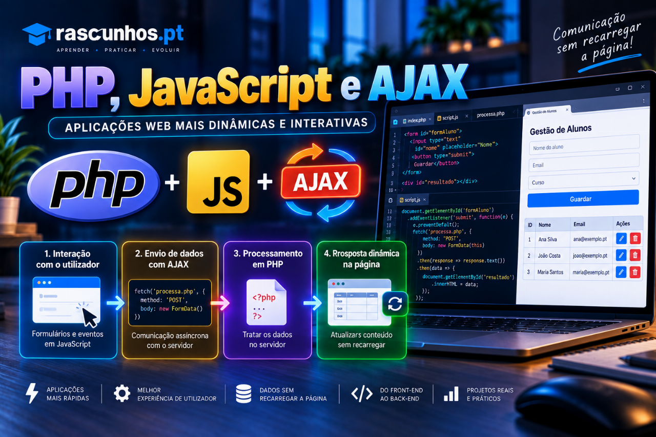 07 - PHP, JavaScript e AJAX